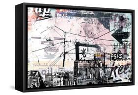 Urbanise, 2016 (Collage on Canvas)-Teis Albers-Framed Stretched Canvas