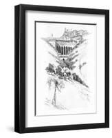 'Urbino', 1886-Joseph Pennell-Framed Giclee Print