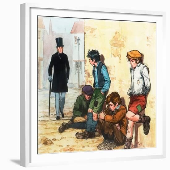 Urchins in the Cold-Alberto Salinas-Framed Giclee Print