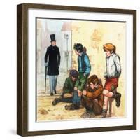 Urchins in the Cold-Alberto Salinas-Framed Giclee Print