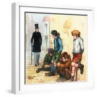 Urchins in the Cold-Alberto Salinas-Framed Giclee Print