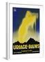 Uriage Les Bains Hot Spings Poster-Gaston Gorde-Framed Giclee Print