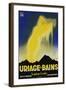 Uriage Les Bains Hot Spings Poster-Gaston Gorde-Framed Giclee Print