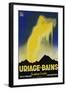 Uriage Les Bains Hot Spings Poster-Gaston Gorde-Framed Giclee Print