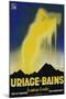 Uriage Les Bains Hot Spings Poster-Gaston Gorde-Mounted Giclee Print