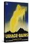 Uriage Les Bains Hot Spings Poster-Gaston Gorde-Stretched Canvas