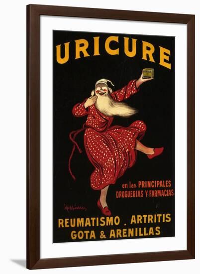 Uricure For Arthritis & Rheumatism-Capiello-Framed Art Print