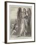 Uriel and Satan-Benjamin Robert Haydon-Framed Giclee Print