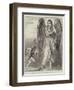 Uriel and Satan-Benjamin Robert Haydon-Framed Giclee Print