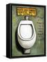 Urinal-Leah Saulnier-Framed Stretched Canvas