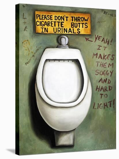 Urinal-Leah Saulnier-Stretched Canvas