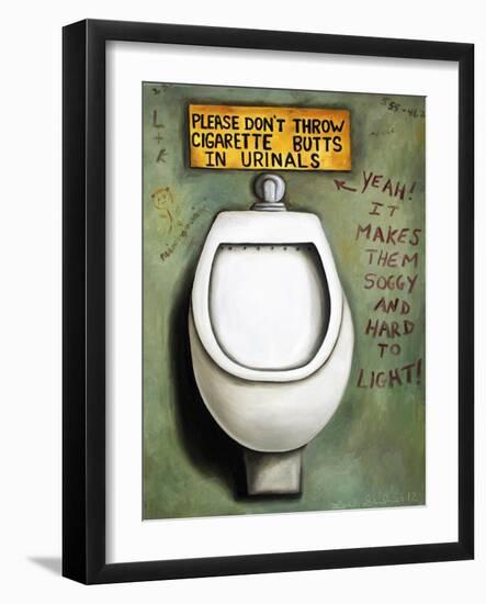 Urinal-Leah Saulnier-Framed Giclee Print