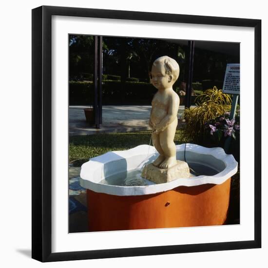 Urinating Boy Fountain-Paul Almasy-Framed Photographic Print