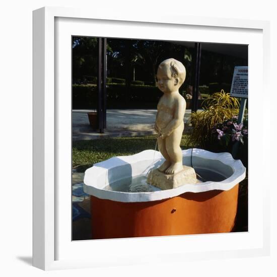 Urinating Boy Fountain-Paul Almasy-Framed Photographic Print