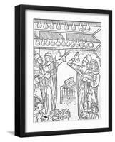 Urine Analysis, 16th Century-Science Photo Library-Framed Photographic Print