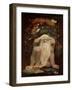 Urizen Penned in the Rock by William Blake-William Blake-Framed Giclee Print