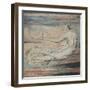 Urizen, Plate 2 of Urizen: Teach These Souls to Fly-William Blake-Framed Giclee Print