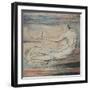 Urizen, Plate 2 of Urizen: Teach These Souls to Fly-William Blake-Framed Giclee Print