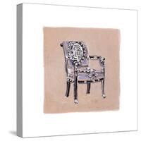 Urn Chair III-Debbie Nicholas-Stretched Canvas