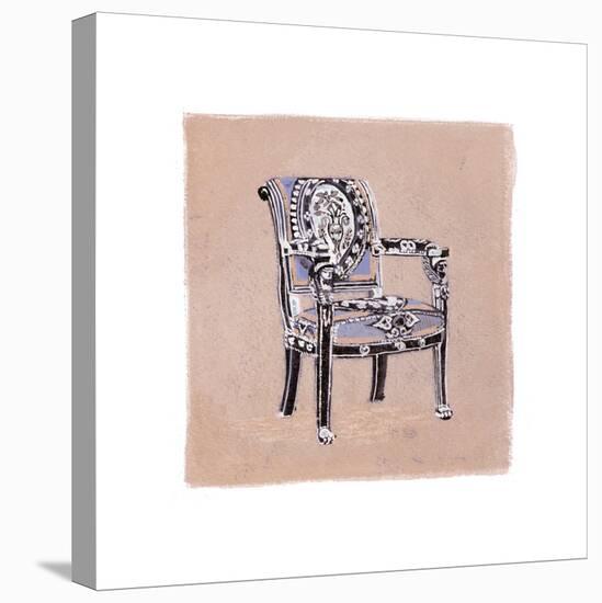 Urn Chair III-Debbie Nicholas-Stretched Canvas