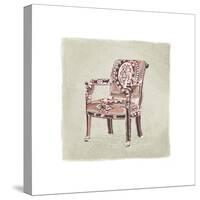 Urn Chair IV-Debbie Nicholas-Stretched Canvas