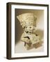 Urn Depicting Cocijo the God of Rain, Terracotta-null-Framed Giclee Print