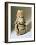 Urn Depicting Cocijo the God of Rain, Terracotta-null-Framed Giclee Print