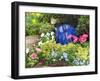 Urn & Flowers-Herb Dickinson-Framed Photographic Print