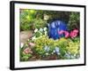 Urn & Flowers-Herb Dickinson-Framed Photographic Print