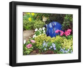 Urn & Flowers-Herb Dickinson-Framed Photographic Print