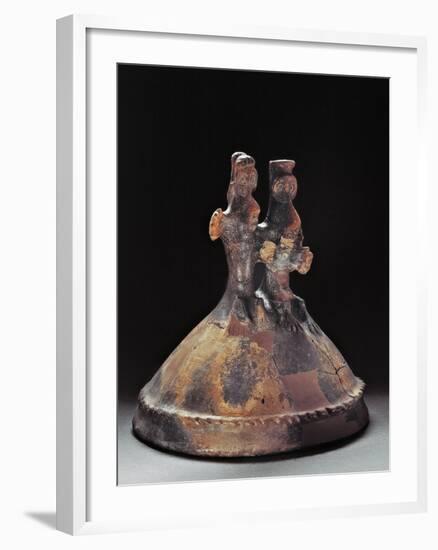 Urn Lid, from Campania Region, Italy-null-Framed Giclee Print