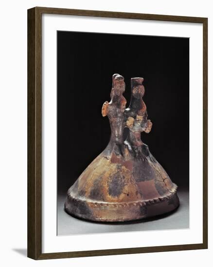 Urn Lid, from Campania Region, Italy-null-Framed Giclee Print