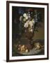 Urn of Flowers with Fruits and Hare, 1715-Alexandre-Francois Desportes-Framed Giclee Print