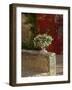 Urn of Petunias, Chateau de Pierreclos, Burgundy, France-Lisa S^ Engelbrecht-Framed Photographic Print