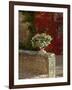 Urn of Petunias, Chateau de Pierreclos, Burgundy, France-Lisa S^ Engelbrecht-Framed Photographic Print