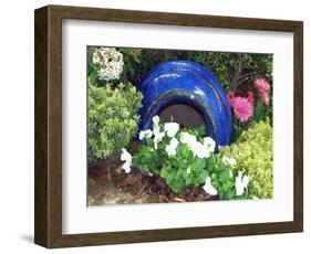 Urn & Spring Flowers-Herb Dickinson-Framed Photographic Print