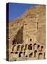 Urn Tomb, Petra, Unesco World Heritage Site, Jordan, Middle East-Sergio Pitamitz-Stretched Canvas