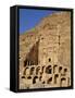 Urn Tomb, Petra, Unesco World Heritage Site, Jordan, Middle East-Sergio Pitamitz-Framed Stretched Canvas