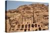 Urn Tomb, Royal Tombs, Petra, Jordan, Middle East-Richard Maschmeyer-Stretched Canvas