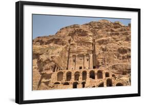 Urn Tomb, Royal Tombs, Petra, Jordan, Middle East-Richard Maschmeyer-Framed Photographic Print