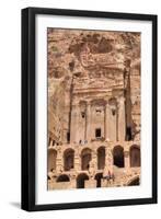 Urn Tomb, Royal Tombs, Petra, Jordan, Middle East-Richard Maschmeyer-Framed Photographic Print