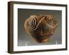 Urn Vase with Spiral Decoration Applied, from Pizzughi, Croatia, 8th Century BC-null-Framed Giclee Print