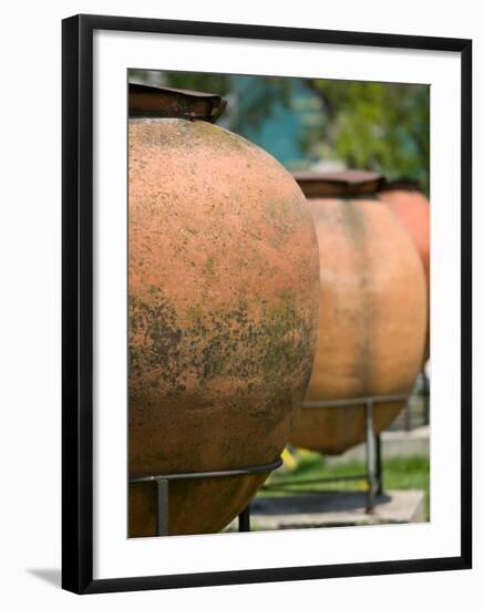 Urns in Archeological Park, Constanta, Romania-Russell Young-Framed Photographic Print