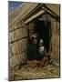 Uro Indian Woman and Baby, Lake Titicaca, Peru, South America-Sybil Sassoon-Mounted Photographic Print