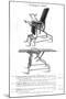 Urological Chair, Table-null-Mounted Art Print
