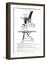 Urological Chair, Table-null-Framed Art Print