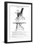 Urological Chair, Table-null-Framed Art Print