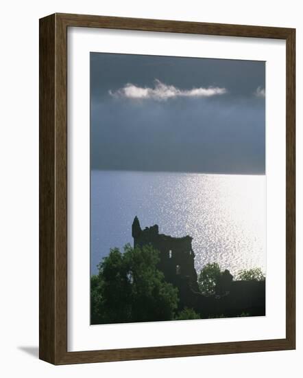 Urquhart Castle, Loch Ness, Highlands, Scotland, United Kingdom, Europe-Patrick Dieudonne-Framed Photographic Print