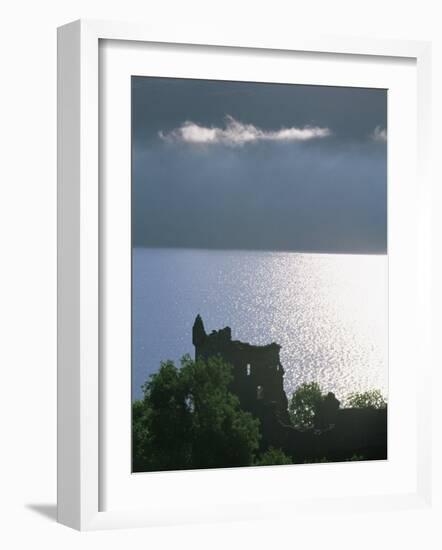 Urquhart Castle, Loch Ness, Highlands, Scotland, United Kingdom, Europe-Patrick Dieudonne-Framed Photographic Print