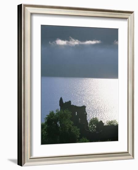 Urquhart Castle, Loch Ness, Highlands, Scotland, United Kingdom, Europe-Patrick Dieudonne-Framed Photographic Print